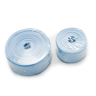 Light blue draining hose
