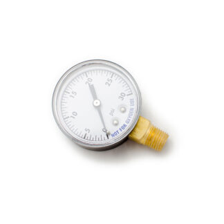 Pressure gauge <br>0 - 60 psi